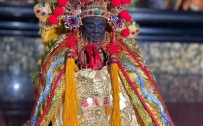 土地公回娘家：中秋前數千尊分靈回到崁頂福安宮　大殿神像排排坐