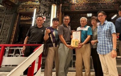 白河榮家感謝崁頂福安宮 關懷住民捐助善款做愛心